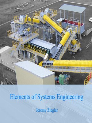 cover image of Elements of Systems Engineering